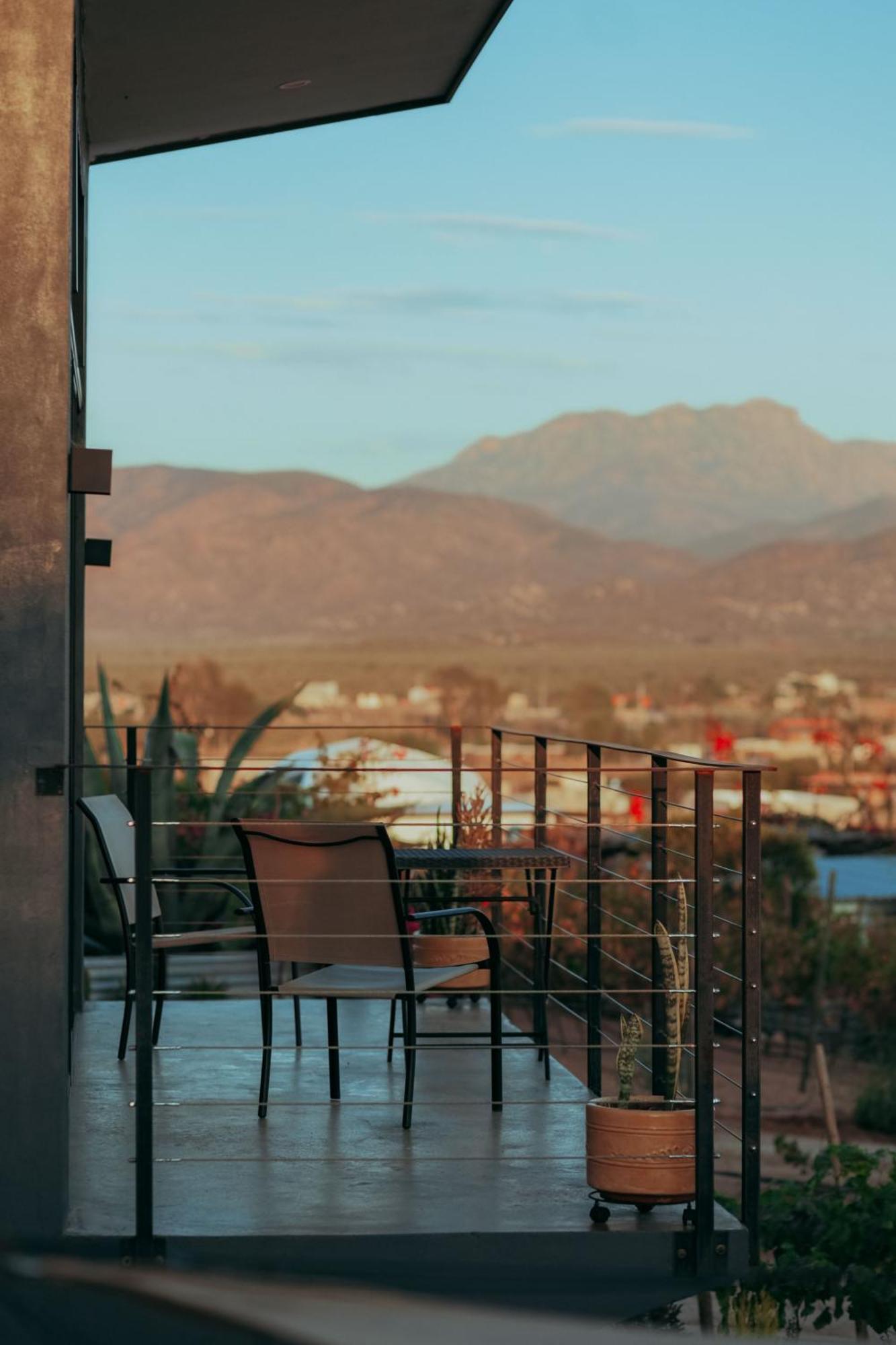 El Porvenir Villa Loar, Valle De Guadalupe المظهر الخارجي الصورة