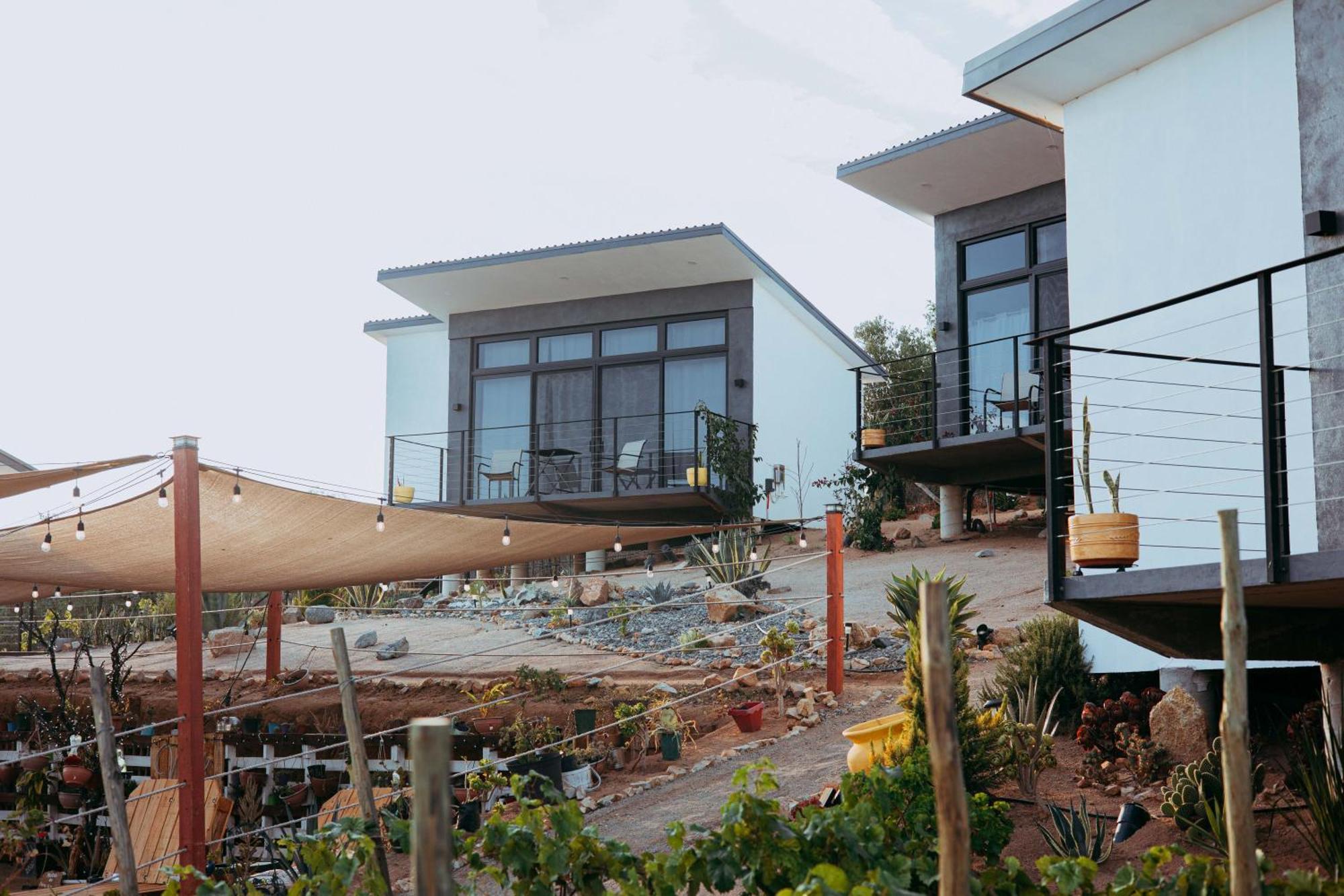 El Porvenir Villa Loar, Valle De Guadalupe المظهر الخارجي الصورة