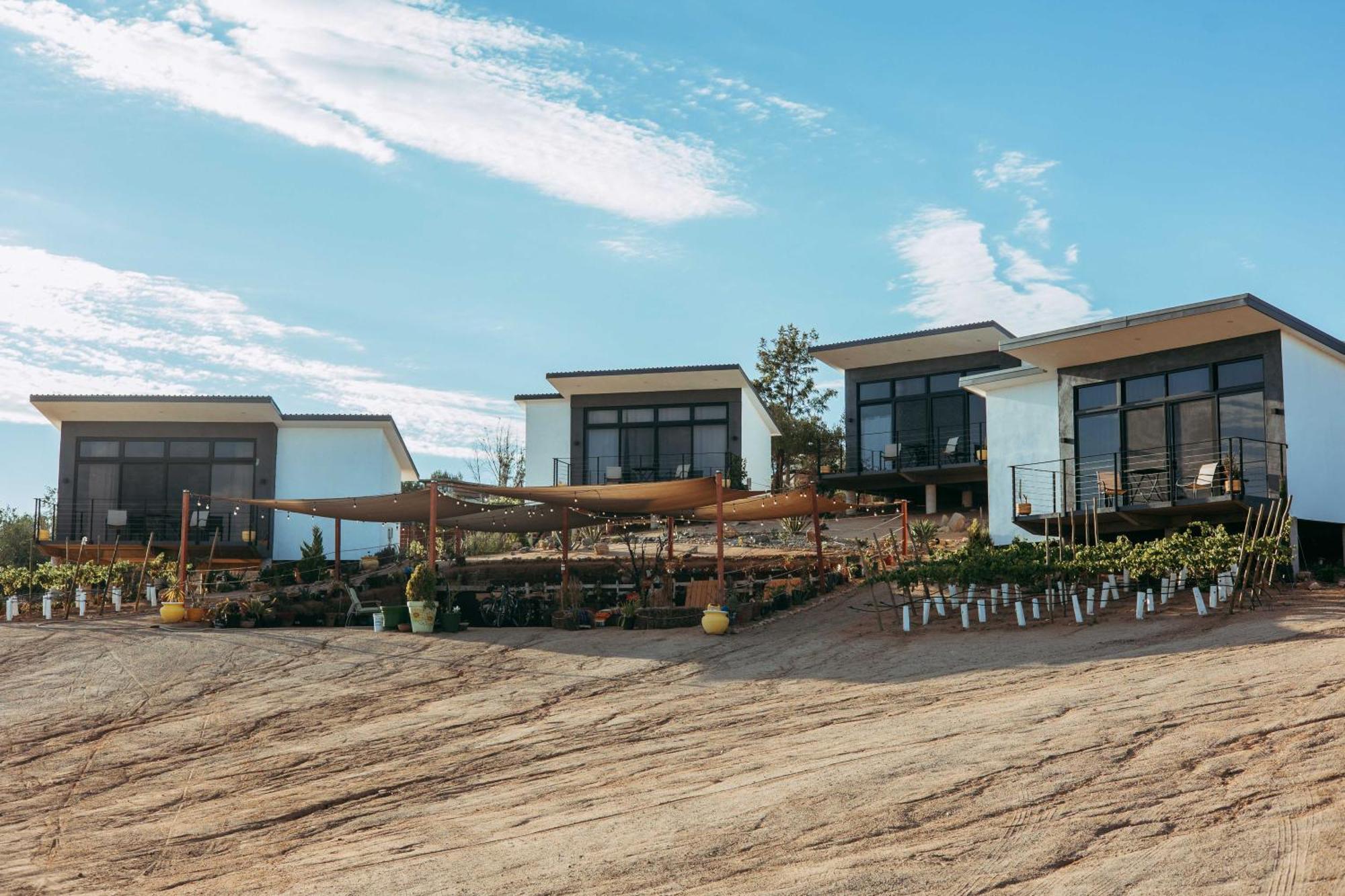 El Porvenir Villa Loar, Valle De Guadalupe المظهر الخارجي الصورة